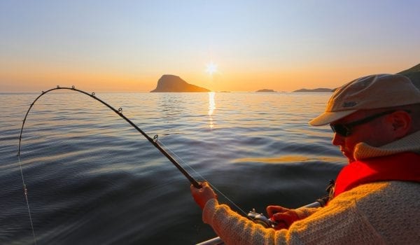 Fiske i midnattsol / Midnight sun fishing trips